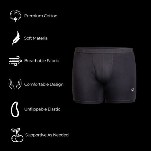 6-Pack Premium Cotton Boxer Briefs | The Essentials Bundle