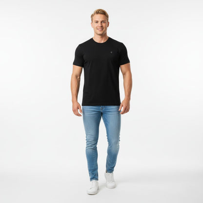 Premium Cotton Crewneck T-Shirt