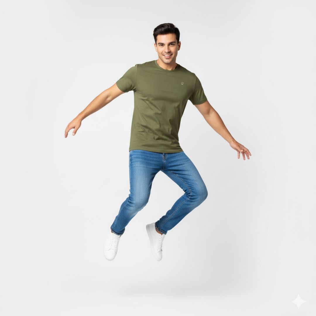 3 Pack Premium Cotton Crewneck T-Shirt – The Daily Pack