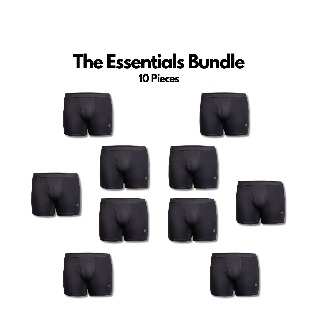 10-Pack Premium Cotton Boxer Briefs | The Ultimate Bundle