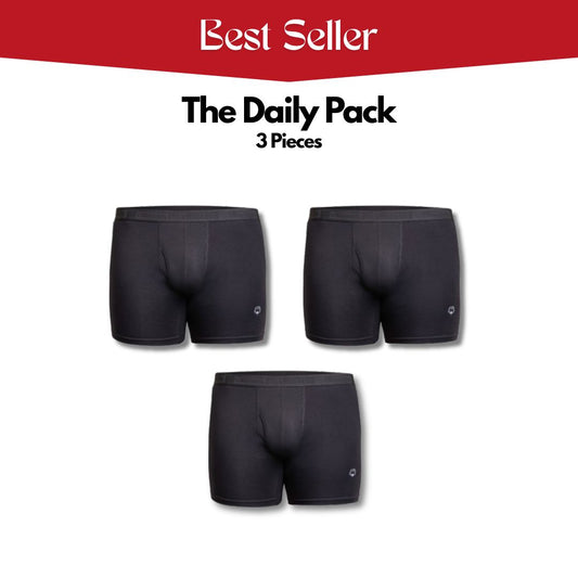 3-Pack Boxer Briefs - The Daily Pack