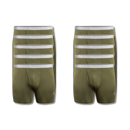 10-Pack Premium Cotton Boxer Briefs | The Ultimate Bundle