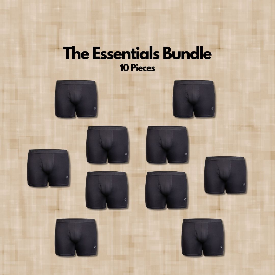 10-Pack Premium Cotton Boxer Briefs | The Ultimate Bundle