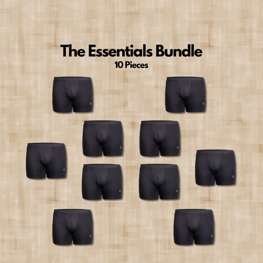 10-Pack Premium Cotton Boxer Briefs | The Ultimate Bundle
